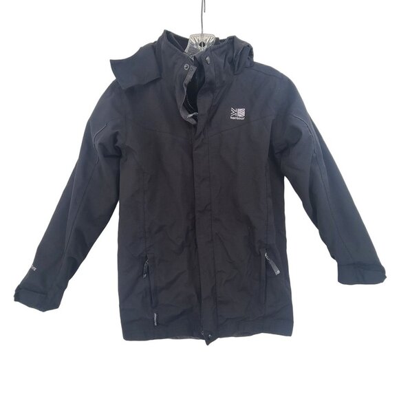 Karrimor Kids 3in1 Jacket Junior Coat Top Hooded Long Sleeve Zip